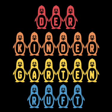 Motiv Der Kindergarten ruft