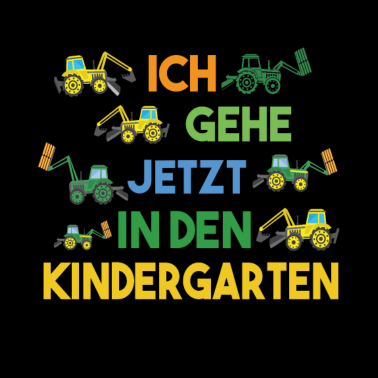 Motiv Ich gehe jetzt in den Kindergarten