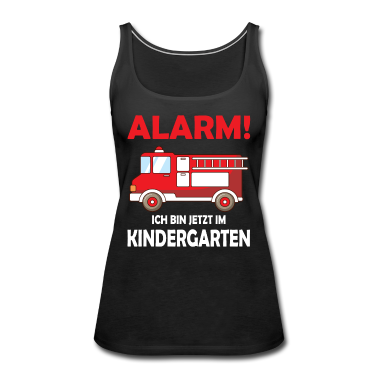 Kindergarten Tank Top - Alarm Ich bin jetzt im Kindergarten