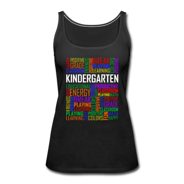 Kindergarten Tank Top - Kindergarten Wörter