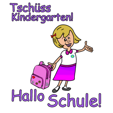 Motiv Tschüss Kindergarten