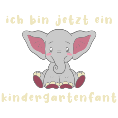 Motiv Kindergarten Elefant