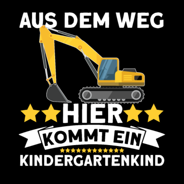Motiv Kindergarten 2021 Kindergarten Bagger Geschenk