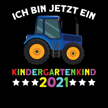 Motiv Kindergarten 2021 Kindergarten Traktor Geschenk