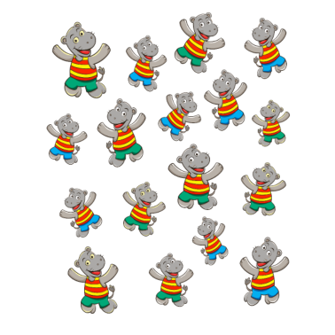 Motiv Hippo Kindergarten