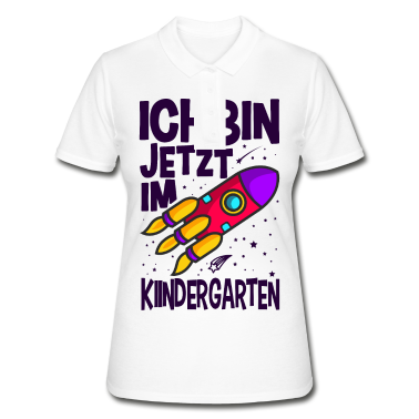 Kindergarten Poloshirt - ICH BIN JETZT IM KINDERGARTEN KINDERGARTEN