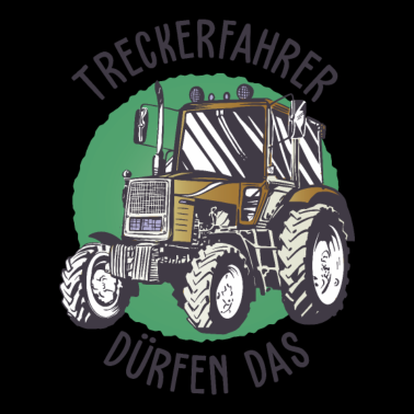 Motiv Treckerfahrer dürfen das Traktor Landwirt Geschenk