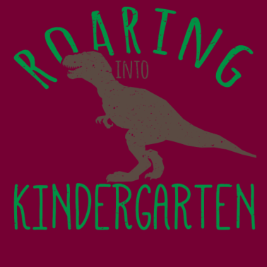 Motiv Brüllend in den Kindergarten