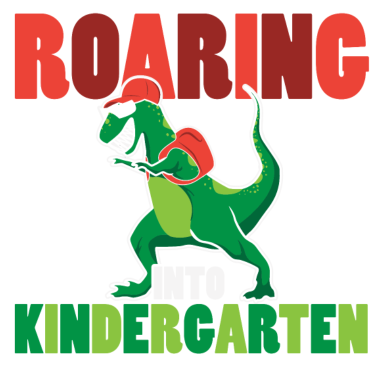 Motiv Brüllend in den Kindergarten