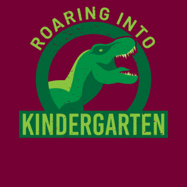 Motiv Brüllend in den Kindergarten