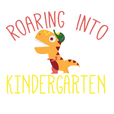 Motiv Brüllend in den Kindergarten