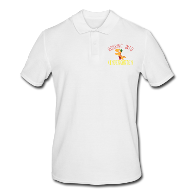 Kindergarten Poloshirt - Brüllend in den Kindergarten