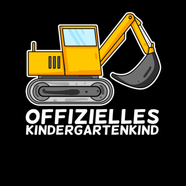 Motiv Kindergarten Bagger