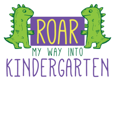 Motiv Brüllend in den Kindergarten