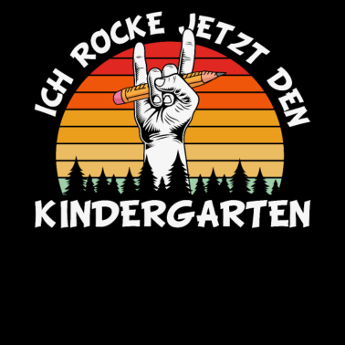 Motiv Ich rocke jetzt den Kindergarten