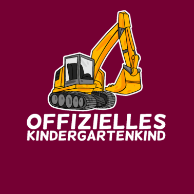 Motiv Kindergarten Bagger