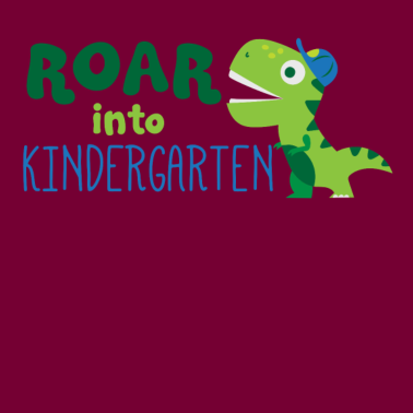 Motiv Brüllend in den Kindergarten