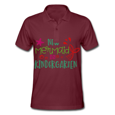 Kindergarten Poloshirt - New Mermaid Kindergarten Kindergarten Erzieher Erz