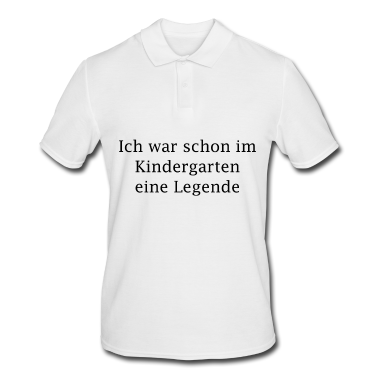 Kindergarten Poloshirt - Im Kindergarten eine Legende!