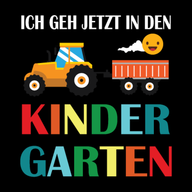 Motiv Ich gehe jetzt Kindergarten