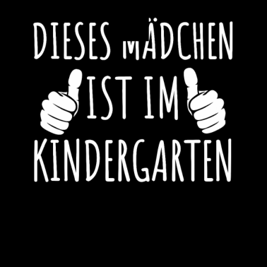 Motiv Dieses Mädchen ist im Kindergarten