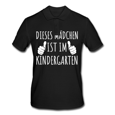 Kindergarten Poloshirt - Dieses Mädchen ist im Kindergarten