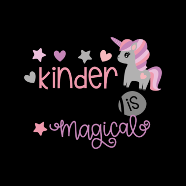 Motiv Kindergarten ist magisch