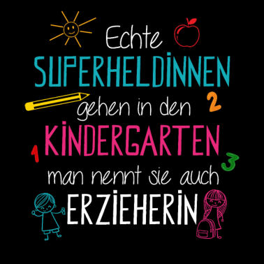 Motiv Kindergarten Erzieherin