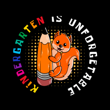 Motiv Eichhörnchen-Kindergarten Geschenk