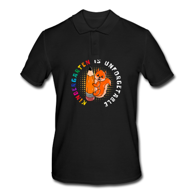 Kindergarten Poloshirt - Eichhörnchen-Kindergarten Geschenk