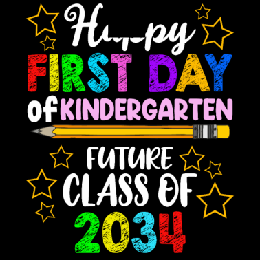 Motiv Hello Kindergarten First Day Of Kindergarten