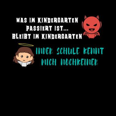 Motiv Kindergarten Engel Und Teufel