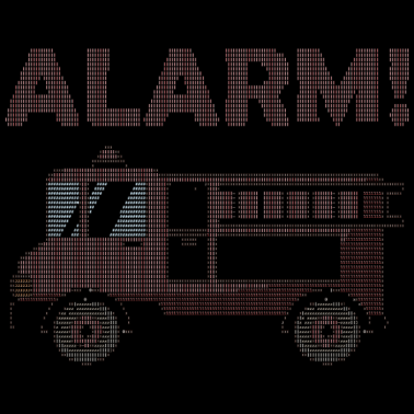 Motiv Alarm Ich bin jetzt im Kindergarten ASCII