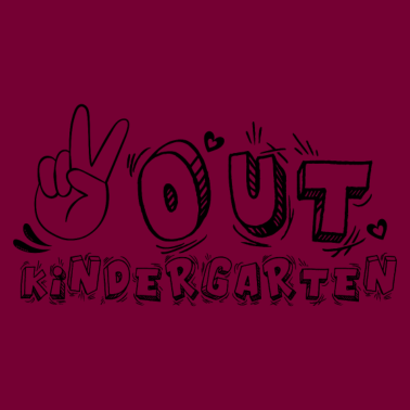 Motiv Out Kindergarten Geschenk