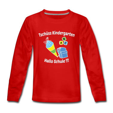 Kindergarten Langarmshirt - Kindergarten - Schule - Schulkind - Einschulung