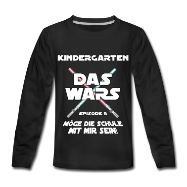 Kindergarten Langarmshirt - Einschulung 2021 Kindergarten das wars