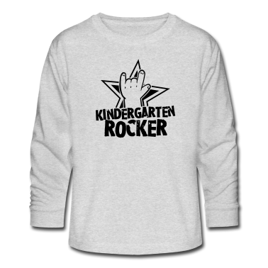 Kindergarten Langarmshirt - Kindergarten Rocker - Kleinkind - Rock Hand - Cool