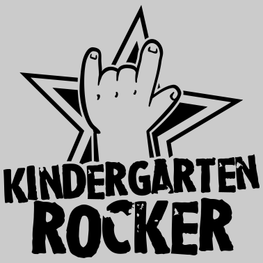 Motiv Kindergarten Rocker - Kleinkind - Rock Hand - Cool
