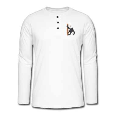 Kindergarten Langarmshirt - Kapuzineraffen