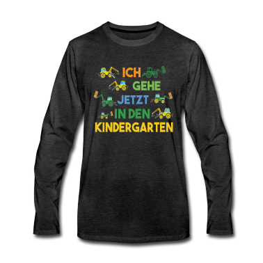 Kindergarten Langarmshirt - Ich gehe jetzt in den Kindergarten