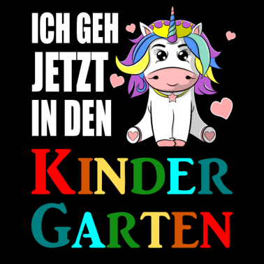 Motiv Kindergarten Mädchen Einhorn Geschenk