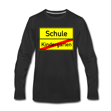Kindergarten Langarmshirt - Einschulung: Schule, Kindergarten Ende