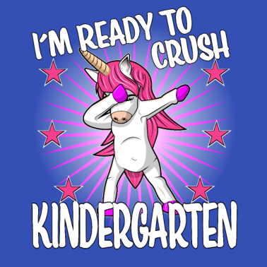 Motiv Kindergarten Kindergartenstart Dabbing Einhorn