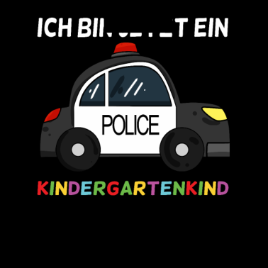 Motiv Kindergarten Polizei Geschenk