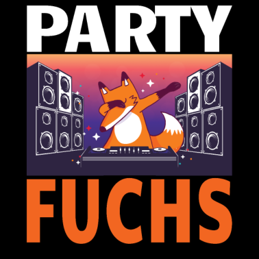 Motiv Party Fuchs Disko Kindergarten