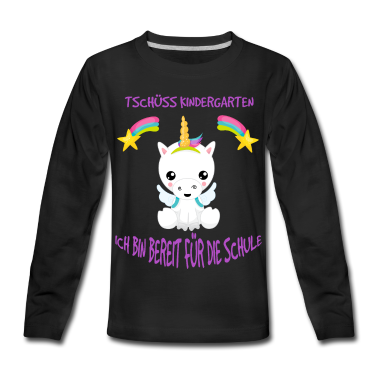 Kindergarten Langarmshirt - Tschüss Kindergarten