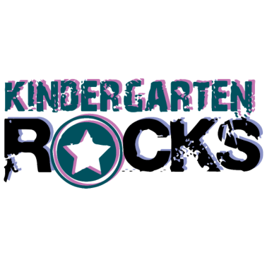 Motiv Kindergarten Rocks Schriftzug