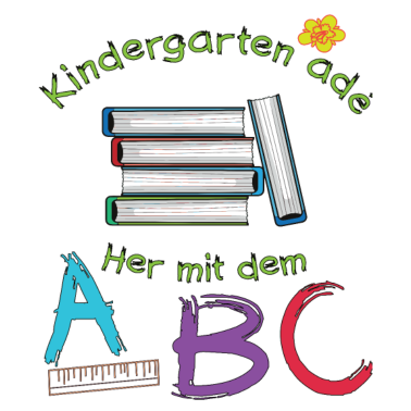 Motiv Kindergarten ade her mit dem ABC
