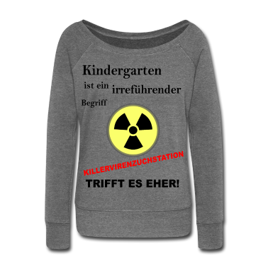Kindergarten Langarmshirt - Kindergarten killervirenzuchtverein