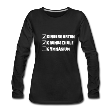 Kindergarten Langarmshirt - Next Stop Gymnasium